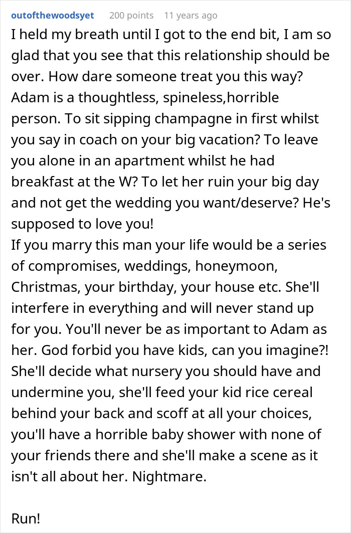 Future MIL Spends Years Sabotaging Son’s Relationship, Pushes His Fiancée Close To Calling It Quits Future MIL Spends Years Sabotaging Son’s Relationship, Pushes His Fiancée Close To Calling It Quits