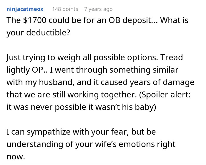 Husband Starts Questioning Everything After Wife Announces Pregnancy: “This Shouldn’t Be Possible” Husband Starts Questioning Everything After Wife Announces Pregnancy: “This Shouldn’t Be Possible”