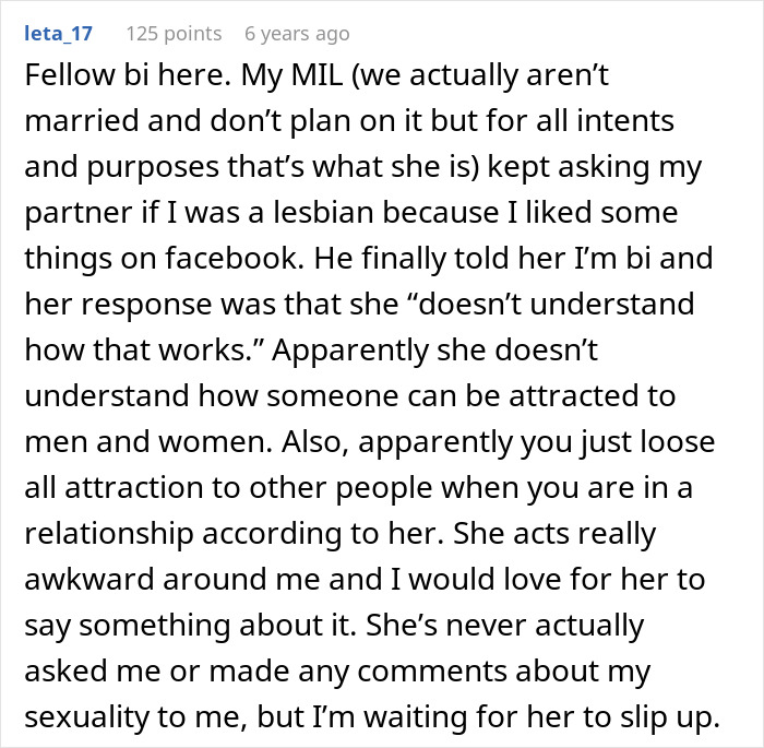Bi Woman Goes On Outing With Fiancé's Cousin, Sly MIL Uses FB Photo As Evidence Of Her "Cheating" Bi Woman Goes On Outing With Fiancé's Cousin, Sly MIL Uses FB Photo As Evidence Of Her "Cheating"