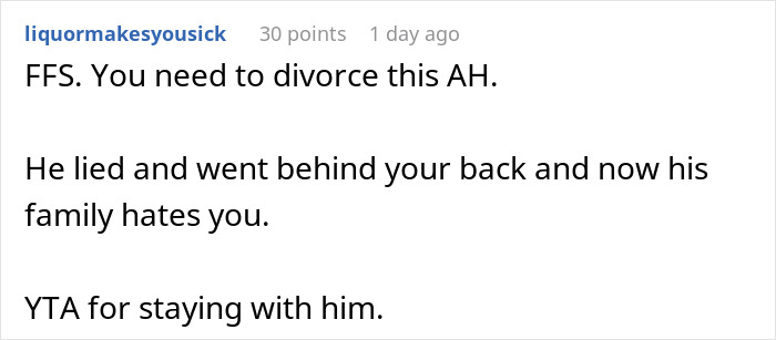 A comment advises divorce after mom refuses to fund kids, citing husband's deceit and family hate. A comment advises divorce after mom refuses to fund kids, citing husband's deceit and family hate.