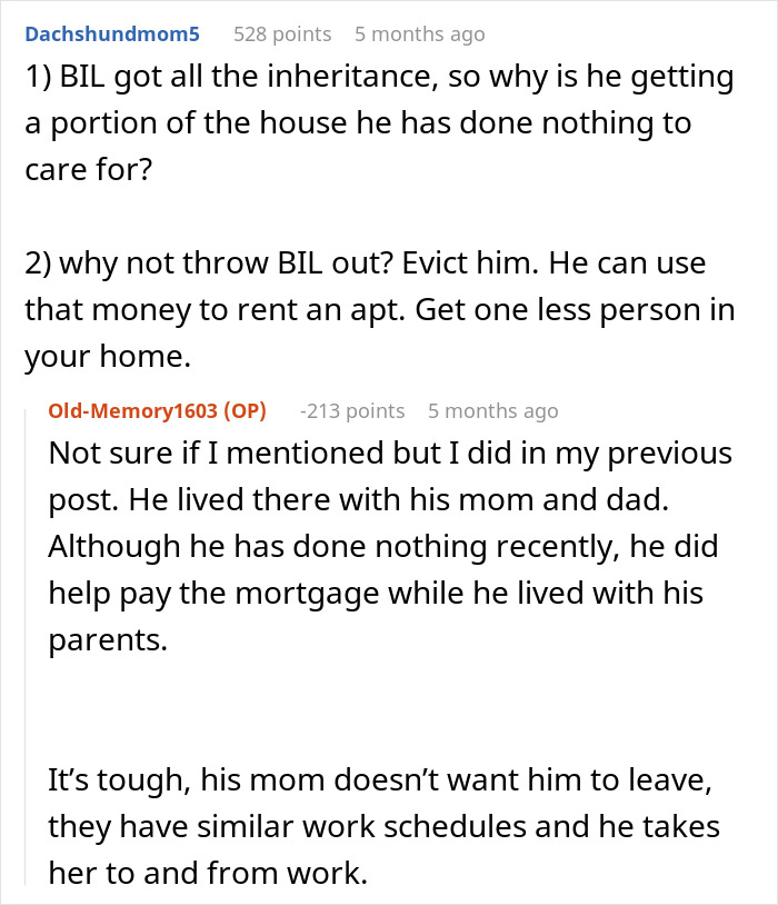 Financially Illiterate 27YO Gets Inheritance And Family Home, His BIL Is Starting Drama Financially Illiterate 27YO Gets Inheritance And Family Home, His BIL Is Starting Drama