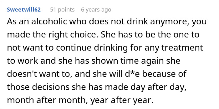 Alcoholic Mom Treats 28YO Daughter Like She's Disposable, Demands Her Liver After Ruining Her Own Alcoholic Mom Treats 28YO Daughter Like She's Disposable, Demands Her Liver After Ruining Her Own
