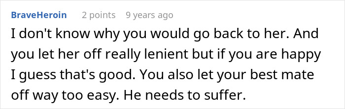 A comment about a poly wife asking to make her husband's best friend her boyfriend. A comment about a poly wife asking to make her husband's best friend her boyfriend.