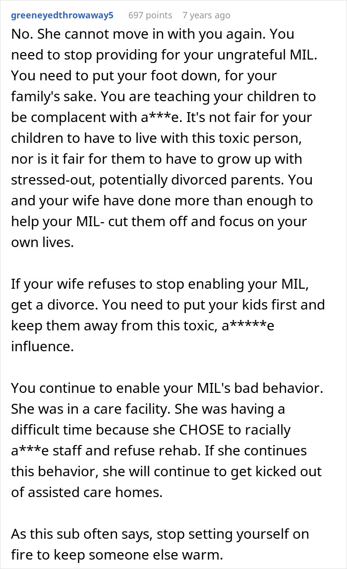 Man Hates Sacrificing His Family Life To Help Evil MIL, Can&rsquo;t Break The Hold She Has Over Her Daughter