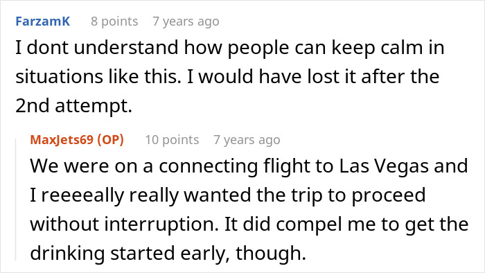 A comment section discussing a woman finding her mom in her plane seat and how she changed her mind about switching after being ignored. A comment section discussing a woman finding her mom in her plane seat and how she changed her mind about switching after being ignored.