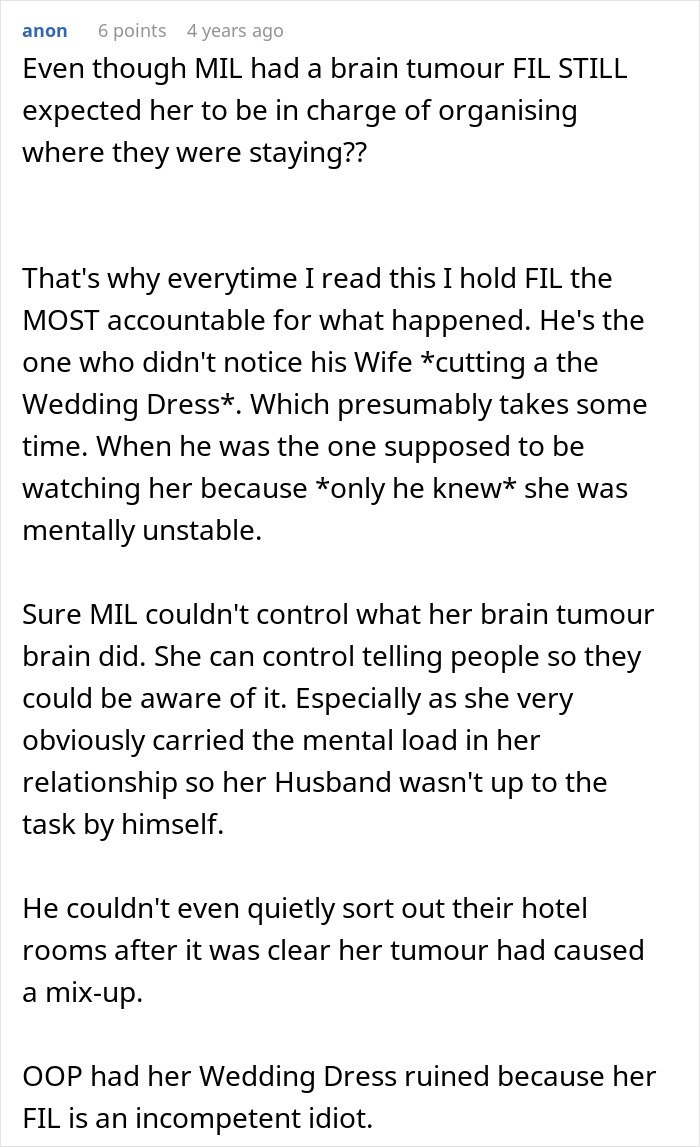 MIL Destroys Bride's Dress Hours Before The Wedding, The Reason Leaves The Whole Family In Tears MIL Destroys Bride's Dress Hours Before The Wedding, The Reason Leaves The Whole Family In Tears