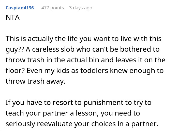 A woman blocks a card to teach her fiancé a lesson about cleaning after the store flags it as stolen. A woman blocks a card to teach her fiancé a lesson about cleaning after the store flags it as stolen.