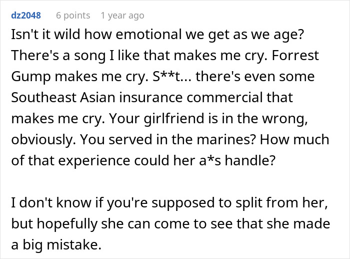 Man Shows His Vulnerable Side To His Girlfriend For The First Time, Her Response Leaves Him Packing His Bags Man Shows His Vulnerable Side To His Girlfriend For The First Time, Her Response Leaves Him Packing His Bags