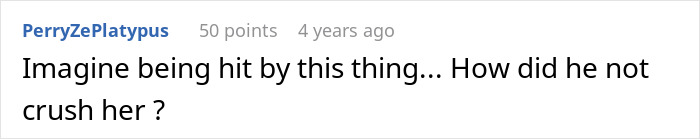 A Reddit comment wondering how The Mountain, from Game of Thrones, does not crush his wife due to his size. A Reddit comment wondering how The Mountain, from Game of Thrones, does not crush his wife due to his size.