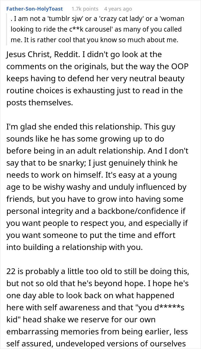 Woman Loses Rose-Tinted Glasses For BF After He Mocks Her Leg Hair Due To His Friends' Comments Woman Loses Rose-Tinted Glasses For BF After He Mocks Her Leg Hair Due To His Friends' Comments