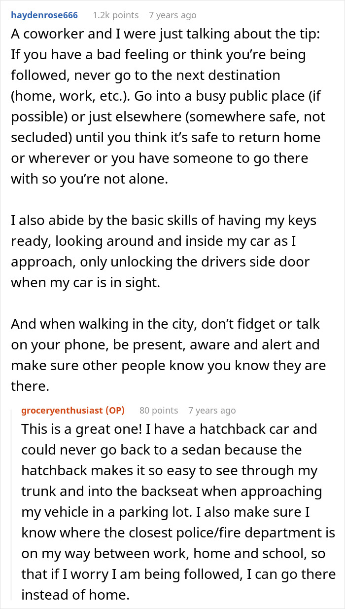 Influencer shares women safety tips to stay safe. Advice includes going to busy public places if followed. Influencer shares women safety tips to stay safe. Advice includes going to busy public places if followed.