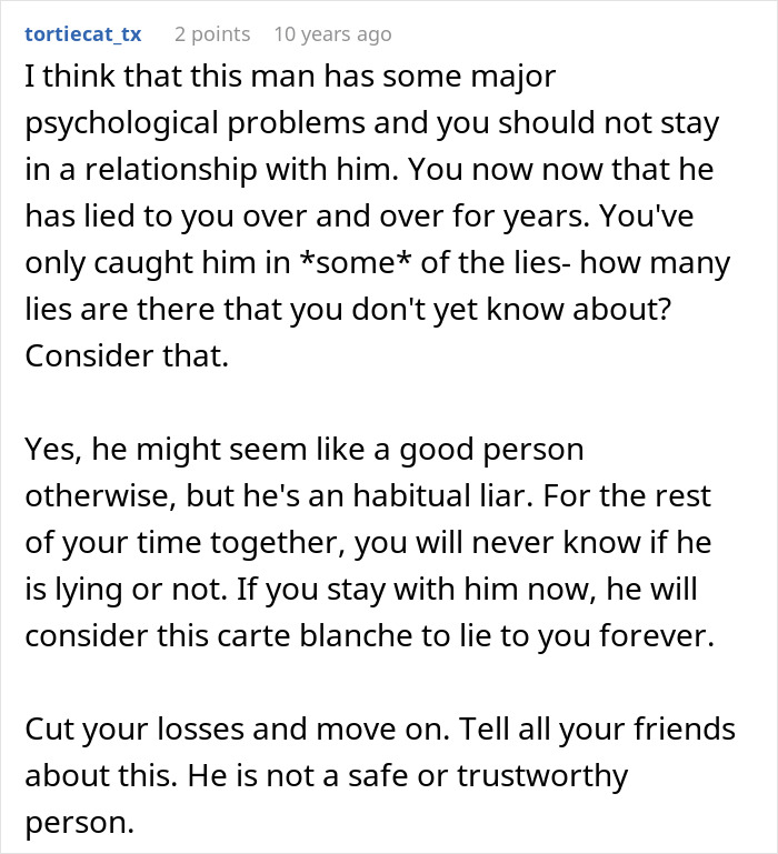 Woman Left In Shock After Uncovering Her Boyfriend&rsquo;s Decade-Long Lie