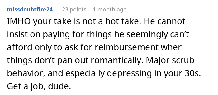 Woman Is Disgusted By Man’s Behavior After She Ended Things As She Realized His True Expectations Woman Is Disgusted By Man’s Behavior After She Ended Things As She Realized His True Expectations