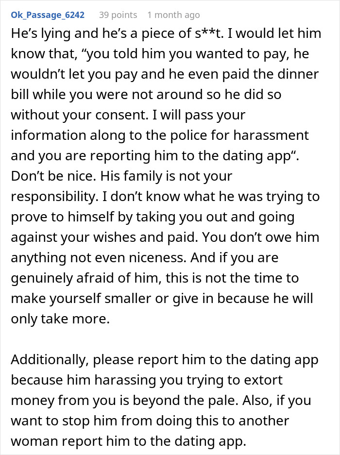 Woman Is Disgusted By Man’s Behavior After She Ended Things As She Realized His True Expectations Woman Is Disgusted By Man’s Behavior After She Ended Things As She Realized His True Expectations