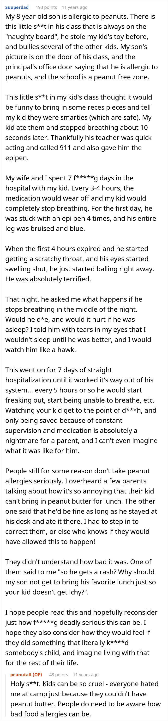 A Reddit post about a woman's boyfriend keeps forgetting about her allergy, highlighting the need for reminders. A Reddit post about a woman's boyfriend keeps forgetting about her allergy, highlighting the need for reminders.
