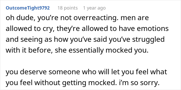 Man Shows His Vulnerable Side To His Girlfriend For The First Time, Her Response Leaves Him Packing His Bags Man Shows His Vulnerable Side To His Girlfriend For The First Time, Her Response Leaves Him Packing His Bags