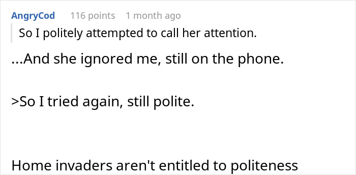 Rude Lady Has The Audacity To Call Cops On Guy Who Kicked Her Out For Entering His Home Illegally Rude Lady Has The Audacity To Call Cops On Guy Who Kicked Her Out For Entering His Home Illegally