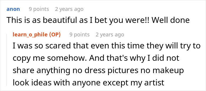 Bride Realizes Her Future SILs Are Nothing But Copycats, Serves Them Deliciously Petty Revenge At The Wedding Bride Realizes Her Future SILs Are Nothing But Copycats, Serves Them Deliciously Petty Revenge At The Wedding