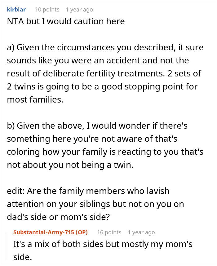 Fam Goes Above And Beyond For 2 Sets Of Twins And Ignores 17YO, He Finally Hits Them With The Truth Fam Goes Above And Beyond For 2 Sets Of Twins And Ignores 17YO, He Finally Hits Them With The Truth