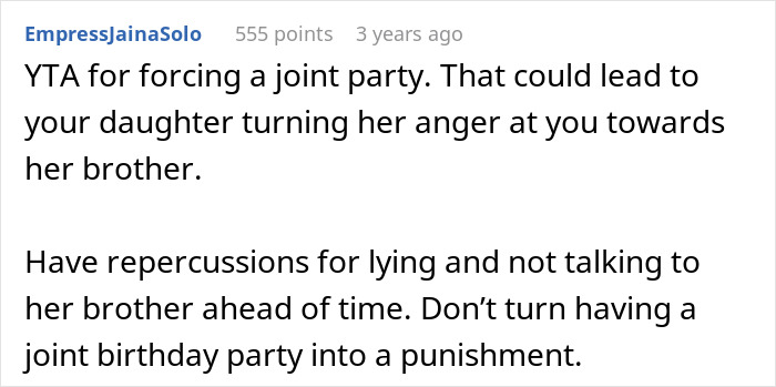 14YO Wants An All-Girls Birthday And Excludes Her Twin Brother, Mom Steps In And Cancels It 14YO Wants An All-Girls Birthday And Excludes Her Twin Brother, Mom Steps In And Cancels It