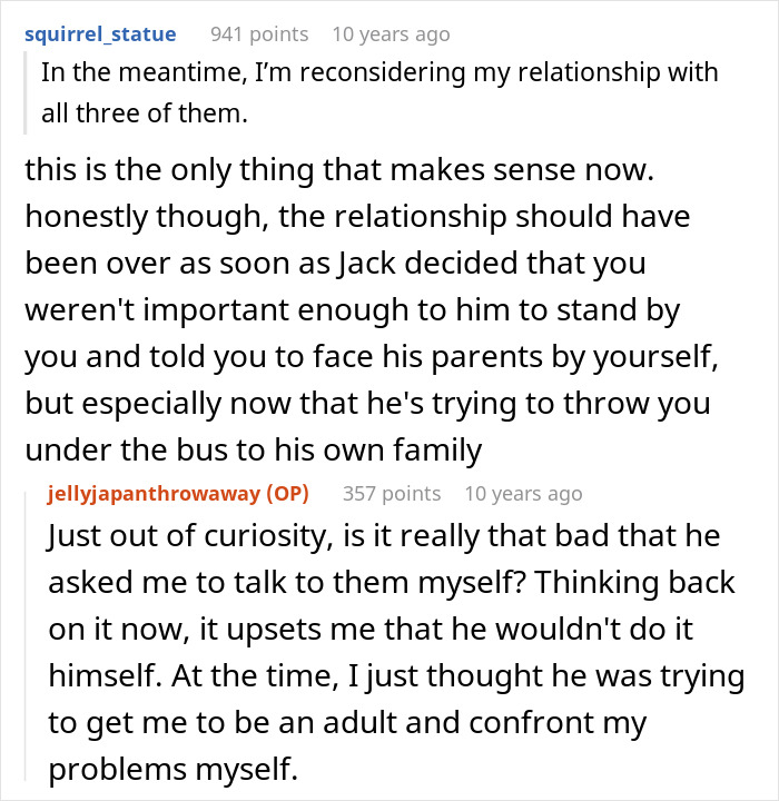 Reddit comments discuss a woman uncovering her boyfriend's family's cruel plan and her re-evaluation of the relationship. Reddit comments discuss a woman uncovering her boyfriend's family's cruel plan and her re-evaluation of the relationship.