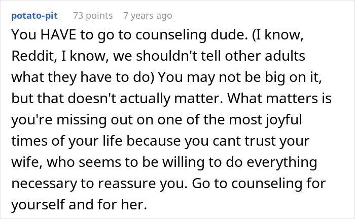 Husband Starts Questioning Everything After Wife Announces Pregnancy: “This Shouldn’t Be Possible” Husband Starts Questioning Everything After Wife Announces Pregnancy: “This Shouldn’t Be Possible”