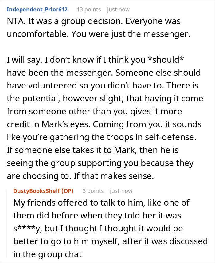Friend Group Tells Woman With OCD She’s No Longer Welcome, Her Boyfriend Absolutely Loses It Friend Group Tells Woman With OCD She’s No Longer Welcome, Her Boyfriend Absolutely Loses It