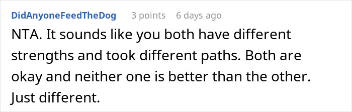 Woman Gives Brother A Harsh Reality Check After His Insane Take On Her Life