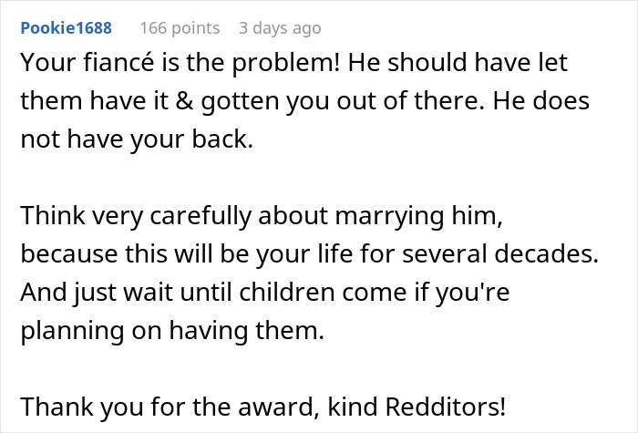 A Christian woman submitting, marriage advice, wedding reception. A comment stating the fiancé is the problem and to reconsider marrying him. A Christian woman submitting, marriage advice, wedding reception. A comment stating the fiancé is the problem and to reconsider marrying him.