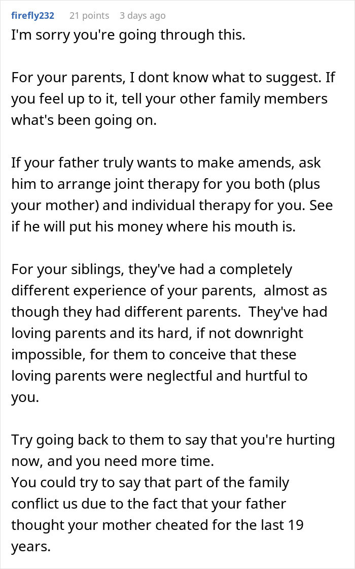 Family Demands Reconciliation After 17 Years Of Heartless Child Neglect: &ldquo;Get Over It&rdquo;