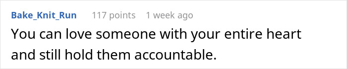 A comment on the story: Woman makes friend of 20 years suffer by holding her accountable for her daughter. A comment on the story: Woman makes friend of 20 years suffer by holding her accountable for her daughter.