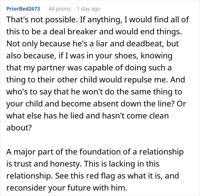Guy Creates An Entire Fictional Relationship With His Child For A Year, GF Shell-Shocked Guy Creates An Entire Fictional Relationship With His Child For A Year, GF Shell-Shocked