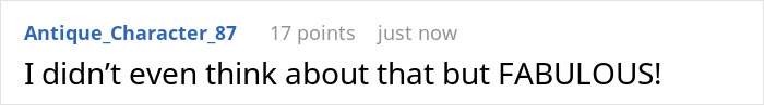 A social media comment from 'Antique_Character_87' expresses joy, saying, 'I didn't even think about that but FABULOUS!', possibly related to Meghan Markle's birthday karma. A social media comment from 'Antique_Character_87' expresses joy, saying, 'I didn't even think about that but FABULOUS!', possibly related to Meghan Markle's birthday karma.