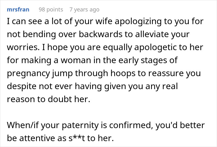 Husband Starts Questioning Everything After Wife Announces Pregnancy: “This Shouldn’t Be Possible” Husband Starts Questioning Everything After Wife Announces Pregnancy: “This Shouldn’t Be Possible”
