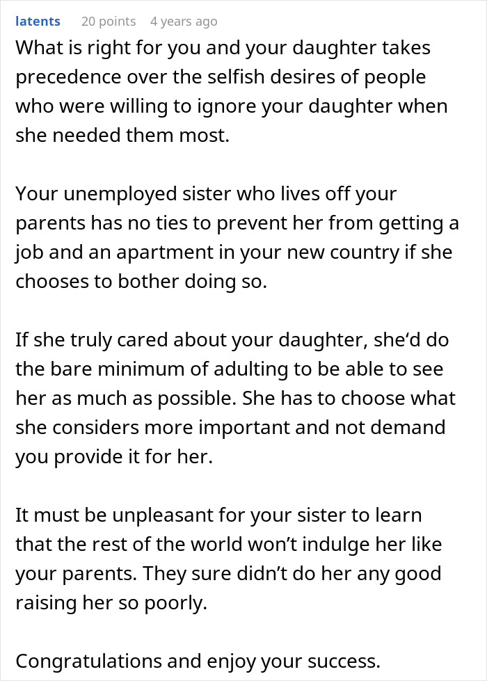 A comment about a woman who adopts her troubled sisters baby, and the sister tries to kidnap her 8 years later. A comment about a woman who adopts her troubled sisters baby, and the sister tries to kidnap her 8 years later.