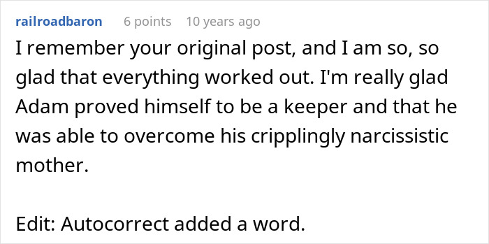 Future MIL Spends Years Sabotaging Son’s Relationship, Pushes His Fiancée Close To Calling It Quits Future MIL Spends Years Sabotaging Son’s Relationship, Pushes His Fiancée Close To Calling It Quits