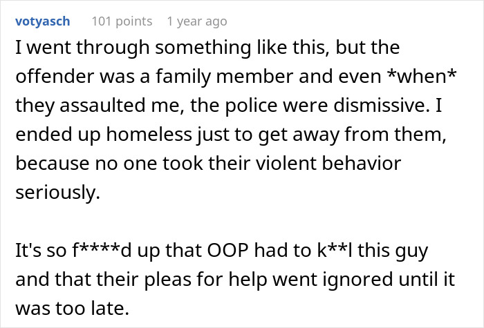 A personal account of similar dismissive police behavior regarding a new neighbor's eerie behavior, leading to tragic outcomes.