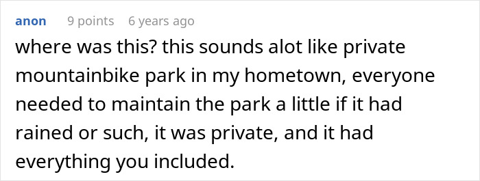 “Karen” Blocks Private Bike Trail Like She Owns The Place, Changes Tune When Actual Owner Appears “Karen” Blocks Private Bike Trail Like She Owns The Place, Changes Tune When Actual Owner Appears