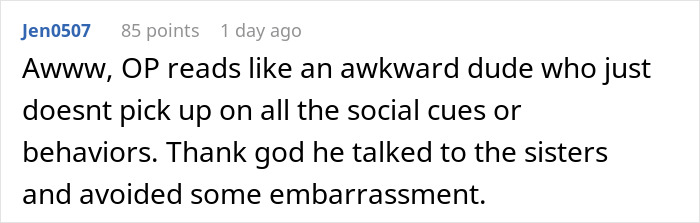 Man Explains Why He Thinks His Future SIL Is In Love With Him, Internet Can’t Help But Facepalm Man Explains Why He Thinks His Future SIL Is In Love With Him, Internet Can’t Help But Facepalm