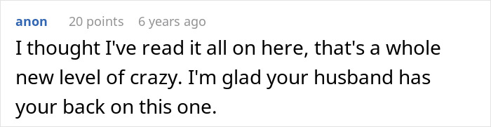 A comment on a hunter's mom wanting her share of meat, expressing surprise at the level of crazy. A comment on a hunter's mom wanting her share of meat, expressing surprise at the level of crazy.