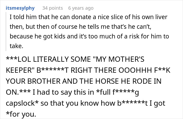 Alcoholic Mom Treats 28YO Daughter Like She's Disposable, Demands Her Liver After Ruining Her Own Alcoholic Mom Treats 28YO Daughter Like She's Disposable, Demands Her Liver After Ruining Her Own