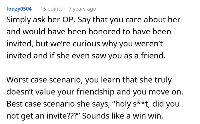 Woman Thinks She’s Found A Bestie At Work, Her Wedding Invite List Reveals She’s Just A Coworker Woman Thinks She’s Found A Bestie At Work, Her Wedding Invite List Reveals She’s Just A Coworker