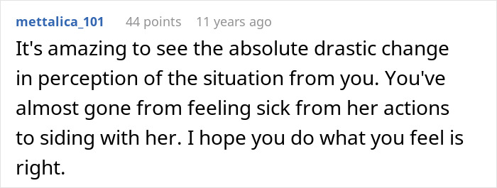 A comment about a drastic change in perception regarding a wife's jealousy and police call ending in deportation.