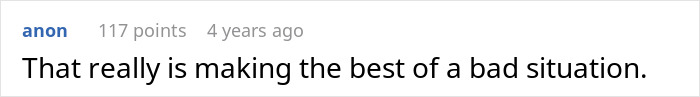 Screenshot of a comment praising how friends made the best of a bad situation after spouse infidelity. Screenshot of a comment praising how friends made the best of a bad situation after spouse infidelity.