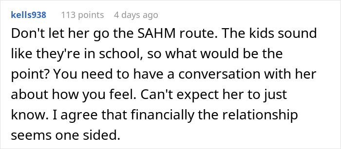 Reddit comment on the guy paying for bills and GF wanting him to split son’s sports fees, relationship seems one sided. Reddit comment on the guy paying for bills and GF wanting him to split son’s sports fees, relationship seems one sided.