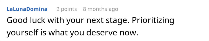 A comment offers good luck and encourages prioritizing self after the hidden laptop and red flag in a relationship. A comment offers good luck and encourages prioritizing self after the hidden laptop and red flag in a relationship.