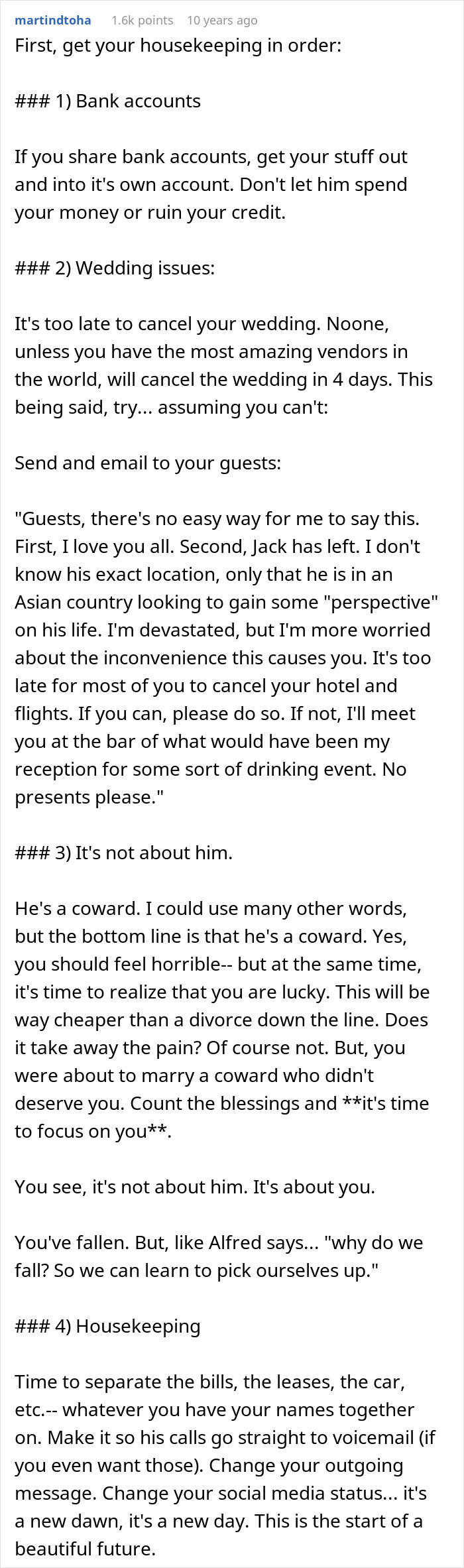 Man Leaves Fiancée Days Before Wedding With A One-Way Ticket And Barely Any Explanation Man Leaves Fiancée Days Before Wedding With A One-Way Ticket And Barely Any Explanation