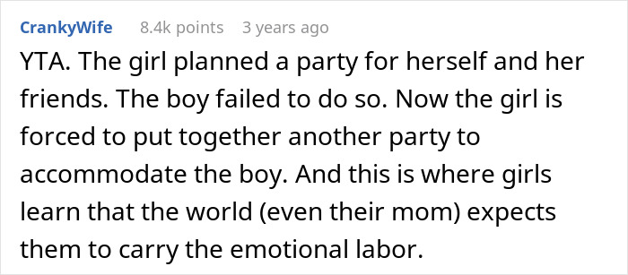 14YO Wants An All-Girls Birthday And Excludes Her Twin Brother, Mom Steps In And Cancels It 14YO Wants An All-Girls Birthday And Excludes Her Twin Brother, Mom Steps In And Cancels It