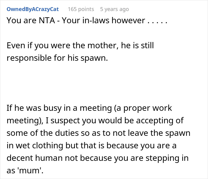A comment section discussing a grieving guy moving in with his brother and sister-in-law, treating her WFH job like a babysitting service. A comment section discussing a grieving guy moving in with his brother and sister-in-law, treating her WFH job like a babysitting service.