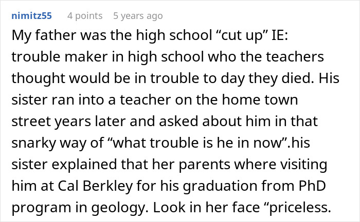 Woman Runs Into Insufferable Highschool Teacher 20 Years Later And Gets Proof That Karma Really Exists Woman Runs Into Insufferable Highschool Teacher 20 Years Later And Gets Proof That Karma Really Exists